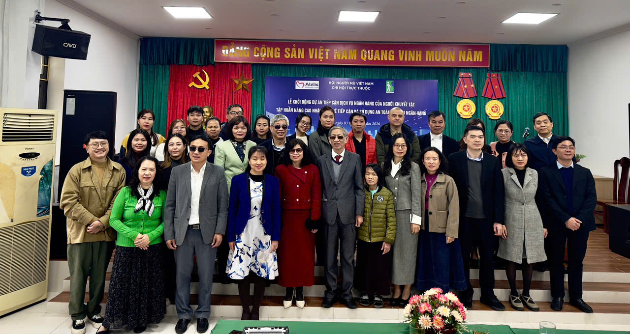 Thúc đẩy tiếp cận dịch vụ ngân hàng – tăng cường cơ hội hòa nhập cho người khuyết tật 