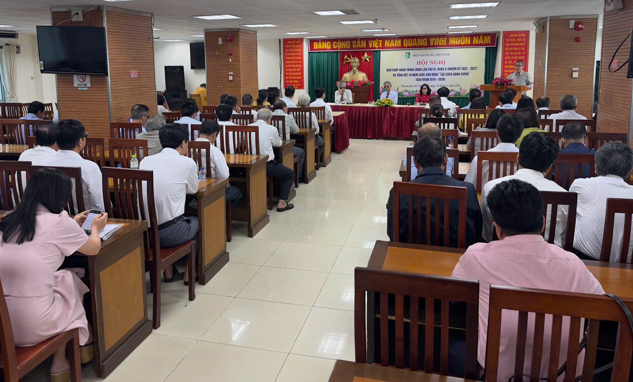 Hình ảnh: Hội nghị Ban Chấp hành Trung ương Hội lần thứ IX, nhiệm kì 2022-2027 và tổng kết 10 năm cuộc vận động cải cách hành chính 2016-2026 