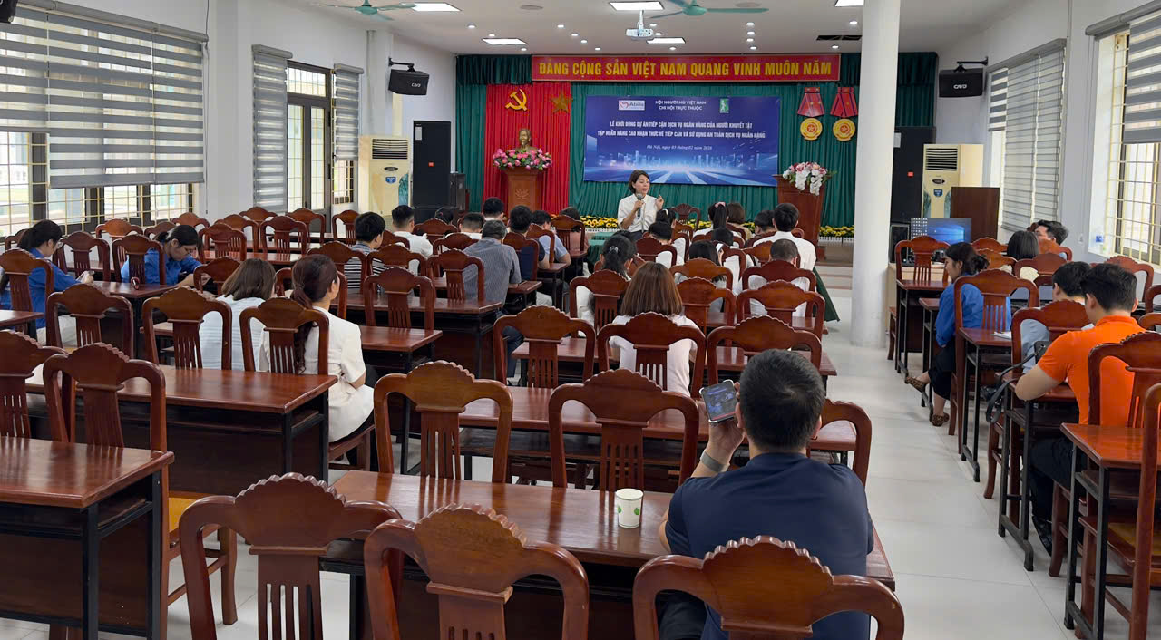 Hình ảnh: Quản lí tài chính và tiếng nói của người dùng khiếm thị với giao dịch ngân hàng trực tuyến